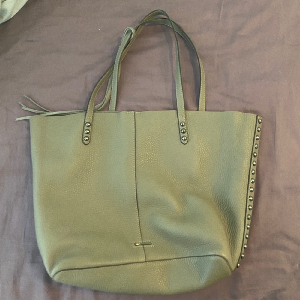 rebecca minkoff studded tote